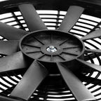 Universal 14 Inch 12V/160W Radiator Cooling Fan Kit