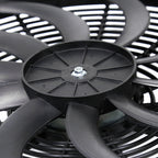 Universal 16 Inch 12V/160W Radiator Cooling Fan Kit