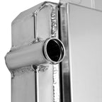 1987-2006 Jeep Wrangler TJ YJ 2.4L/4.2L 3-Row Radiator with Fan Shroud Design