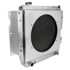 1987-2006 Jeep Wrangler TJ YJ 2.4L/4.2L 3-Row Radiator with Fan Shroud Design