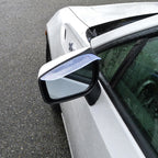 Universal Clear PVC Plastic Side Mirror Visors - 2PC