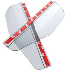 Universal Clear PVC Plastic Side Mirror Visors - 2PC