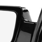 1988-1999 Chevrolet C/K Blazer/Tahoe GMC C10/Yukon Glossy Black Manual Adjustable Side Mirror - Driver Side Only