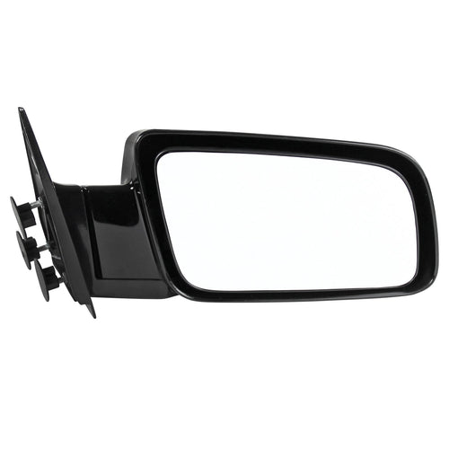 1988-1999 Chevrolet C/K Blazer/Tahoe GMC C10/Yukon Glossy Black Manual Adjustable Side Mirror - Passenger Side Only
