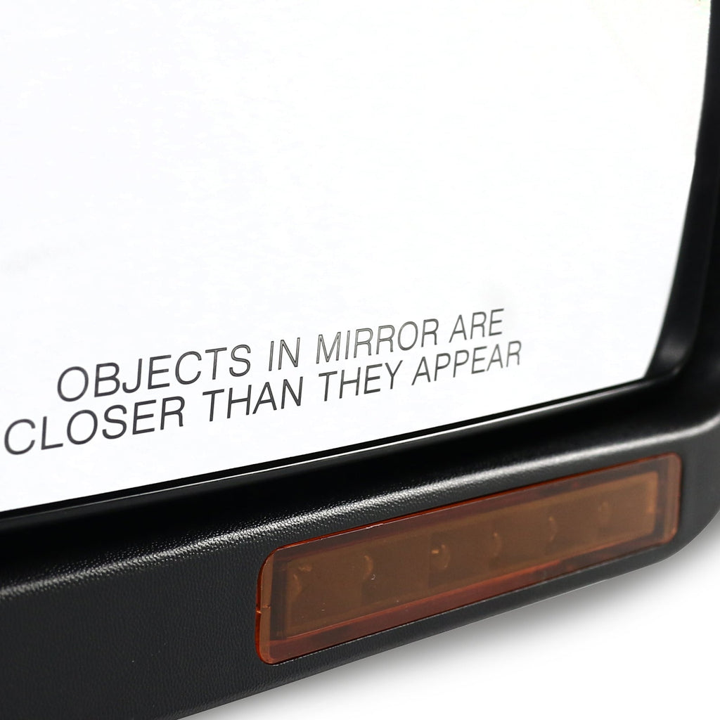 2004-2006 Ford F-150 Black Power Adjustable & Heated Side Mirror w/ LED Turn Signal - Passenger Side Only