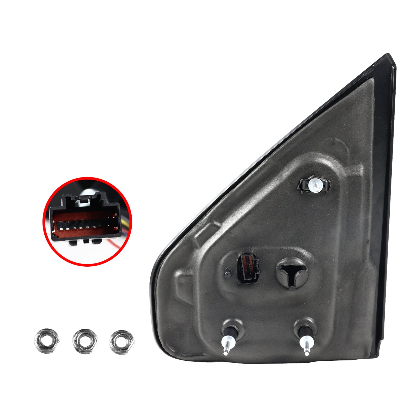 2004-2006 Ford F-150 Black Power Adjustable & Heated Side Mirror w/ LED Turn Signal - Passenger Side Only