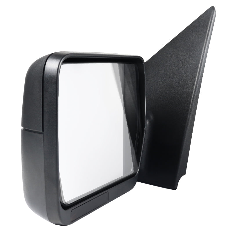 2004-2006 Ford F-150 Black Manual Adjustable Side Mirrors