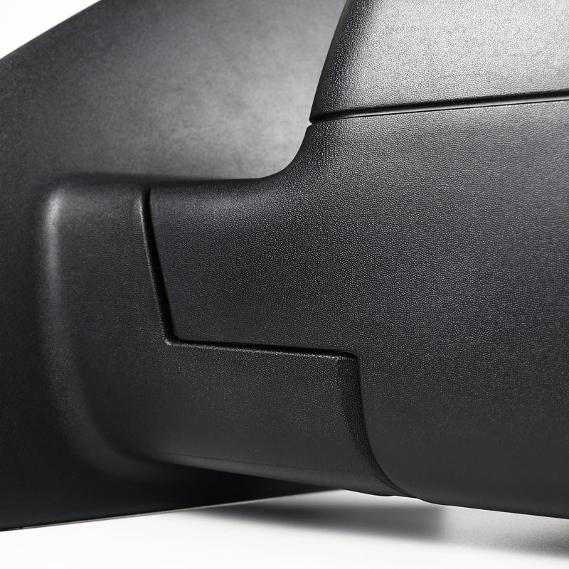 2004-2006 Ford F-150 Black Manual Adjustable Side Mirrors