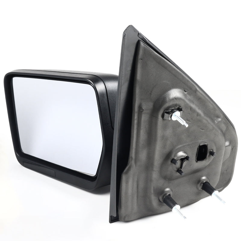2004-2006 Ford F-150 Black Manual Adjustable Side Mirrors
