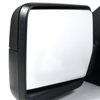 2004-2006 Ford F-150 Black Manual Adjustable Side Mirrors