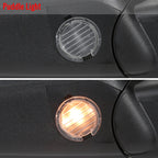 2007-2014 Ford F-150 Chrome Power Adjustable & Heated Side Mirror w/ LED Amber Turn Signal & Puddle Light - Driver Side Only