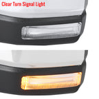 2015-2020 Ford F-150 Chrome Power Adjustable & Heated Side Mirror w/ LED Turn Signal Light - Driver Side Only