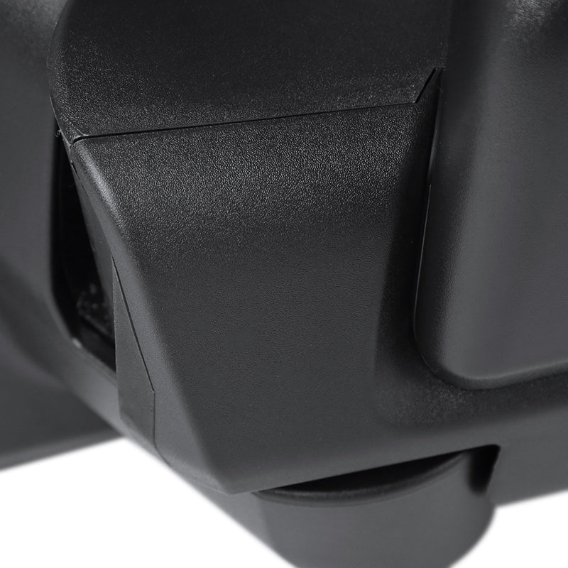 2015-2020 Ford F-150 Black Power Adjustable & Heated Side Mirror w/ LED Turn Signal Light - Driver Side Only