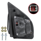 2015-2020 Ford F-150 Black Power Adjustable & Heated Side Mirror w/ LED Turn Signal Light - Driver Side Only