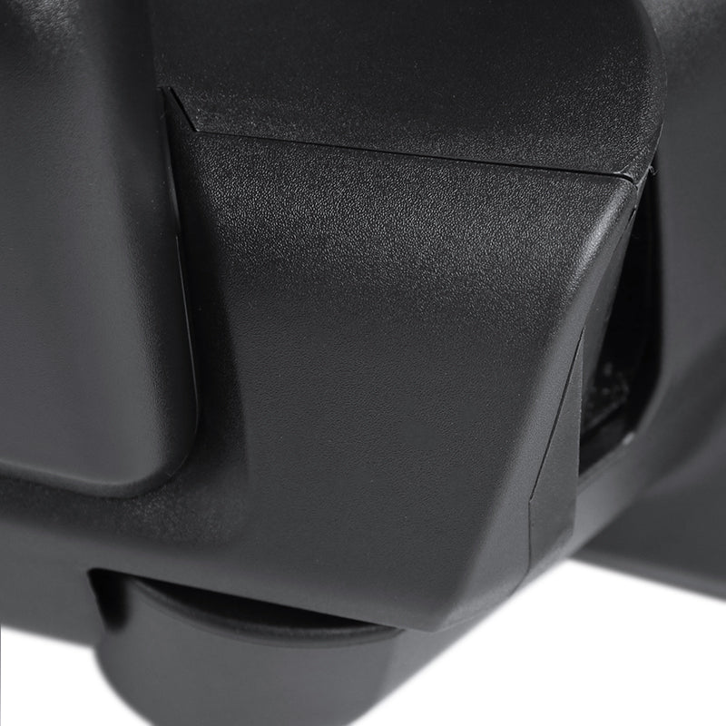 2015-2020 Ford F-150 Black Power Adjustable & Heated Side Mirror w/ LED Turn Signal Light - Passenger Side Only