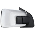 2021-2025 Ford F-150 Chrome Power Adjustable, Manual Fold & Heated Side Mirror w/ t Temperature Sensor - Passenger Side Only