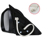 2008-2013 Toyota Highlander 7-Pin Power Adjustable & Heated Side Mirror w/ LED Puddle Light - Driver Side Only
