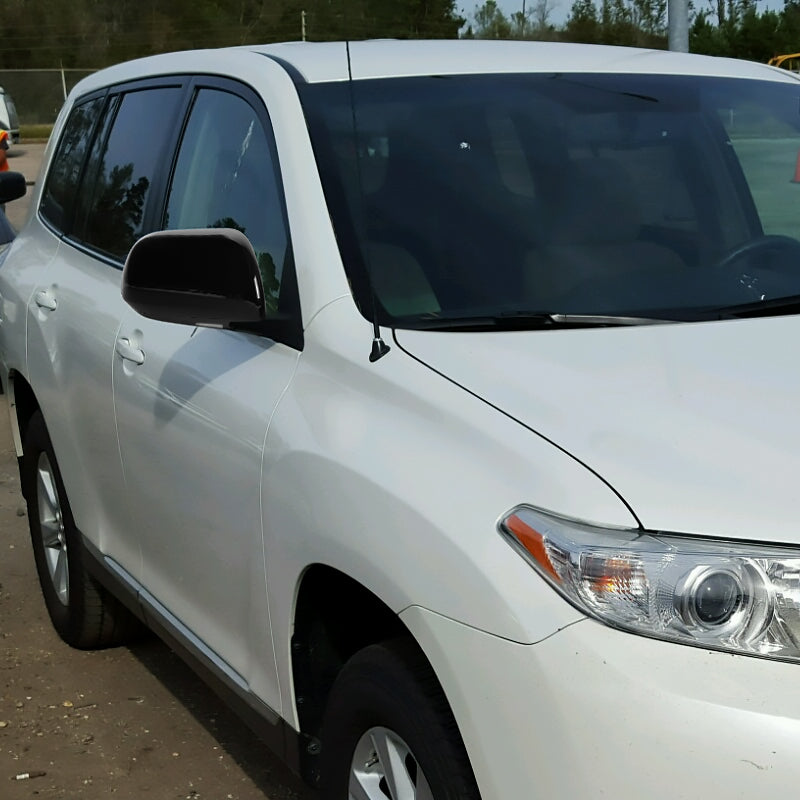 2008-2013 Toyota Highlander 7-Pin Power Adjustable & Heated Side Mirror w/ LED Puddle Light - Passenger Side Only