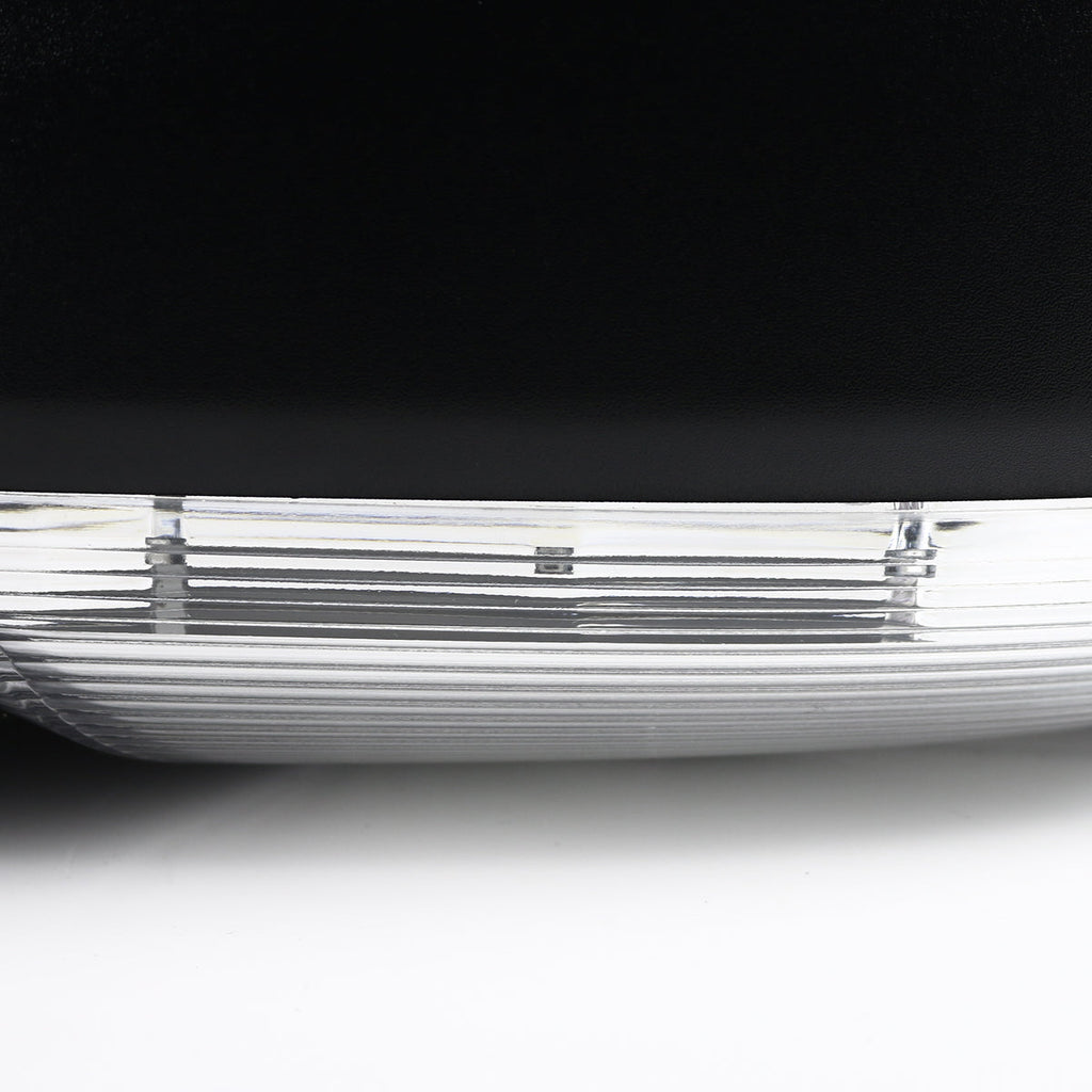 2009-2012 Dodge RAM Black Power Adjustable & Heated Side Mirror w/ LED Turn Signal & Puddle Light - Driver Side Only