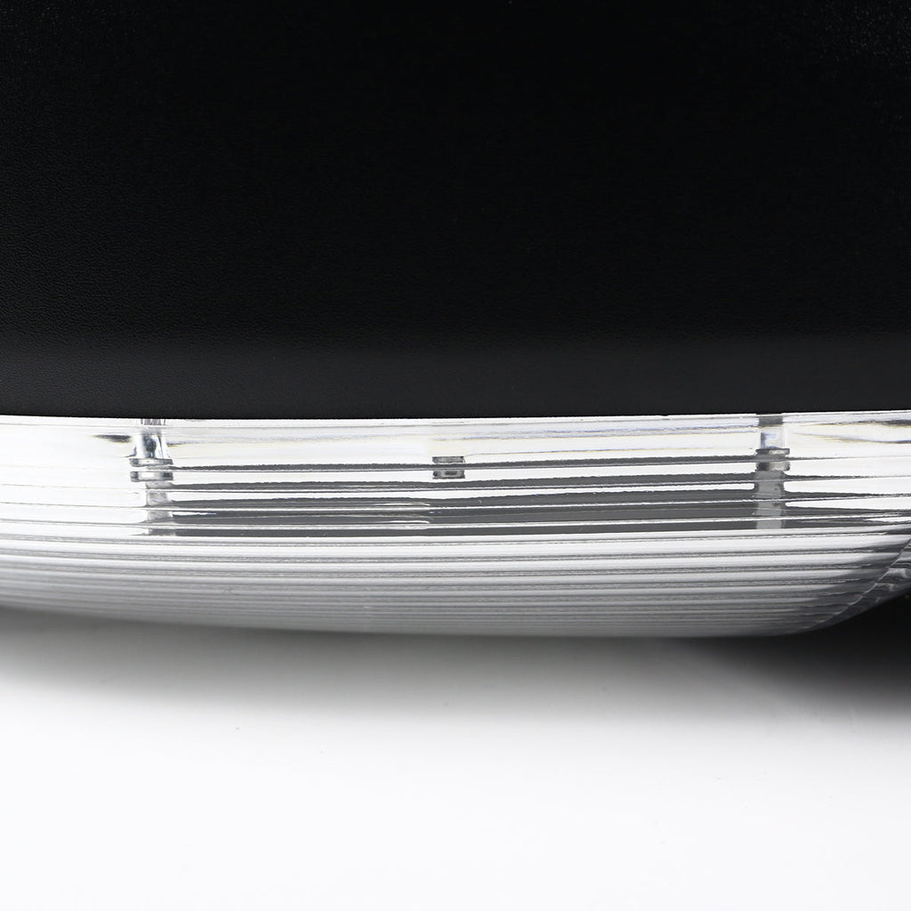 2009-2012 Dodge RAM Black Power Adjustable & Heated Side Mirror w/ LED Turn Signal & Puddle Light - Passenger Side Only