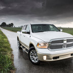2013-2019 Dodge RAM Chrome Power Adjustable, Auto-Fold, & Heated Side Mirror w/ LED Turn Signal & Puddle Light - Passenger Side Only