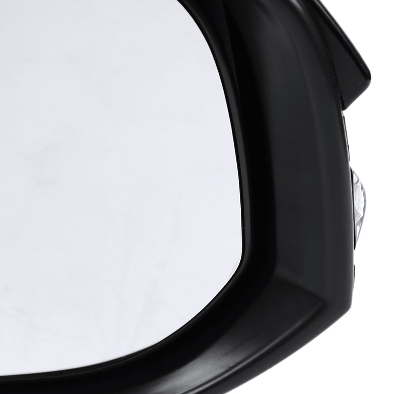 2013-2015 Toyota RAV4 Glossy Black 7-Pin Power Adjustable & Heated Side Mirror w/ LED Turn Signal Light - Passenger Side Only