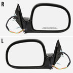 1994-1998 Chevrolet S10/Blazer GMC Sonoma Glossy Black Power Side Mirrors