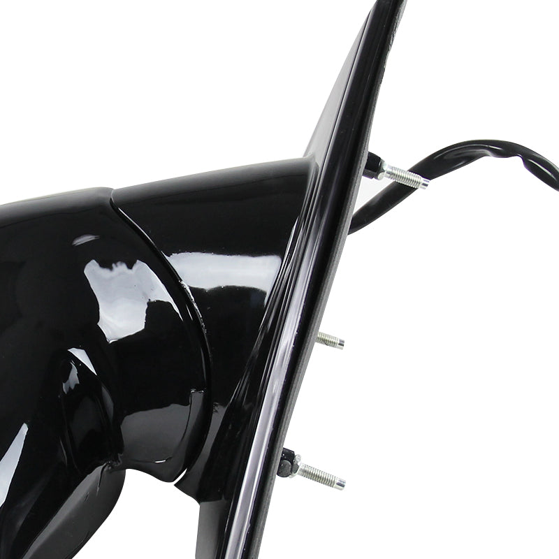 1994-1998 Chevrolet Blazer/ Isuzu Hombre/ GMC Jimmy/Sonoma Glossy Black Power Adjustable Side Mirror - Driver Side Only