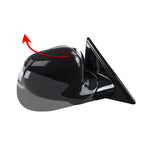 1994-1998 Chevrolet Blazer/ Isuzu Hombre/ GMC Jimmy/Sonoma Glossy Black Power Adjustable Side Mirror - Passenger Side Only