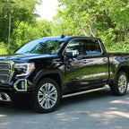 2019-2026 GMC Sierra 1500 Chrome Power Adjustable, Manual Fold, BSD & Heated Side Mirror w/ LED Puddle and Turn Signal Light - Driver Side Only