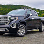 2019-2026 GMC Sierra 1500 Chrome Power Adjustable, Auto-Fold, BSD & Heated Side Mirror w/ LED Puddle and Turn Signal Light - Driver Side Only