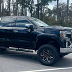 2019-2026 GMC Sierra 1500 Chrome Power Adjustable, Auto-Fold, BSD & Heated Side Mirror w/ LED Puddle and Turn Signal Light - Passenger Side Only