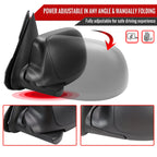 2003-2007 Chevrolet Silverado / Suburban /Avalanche / Tahoe GMC Sierra / Yukon Matte Black Power Heated Side Mirrors - Driver Side Only
