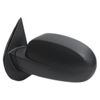 2007-2013 Chevrolet Silverado GMC Sierra Black Power Adjustable, Auto-Fold & Heated Side Mirror w/ LED Puddle and Turn Signal Light - Driver Side Only