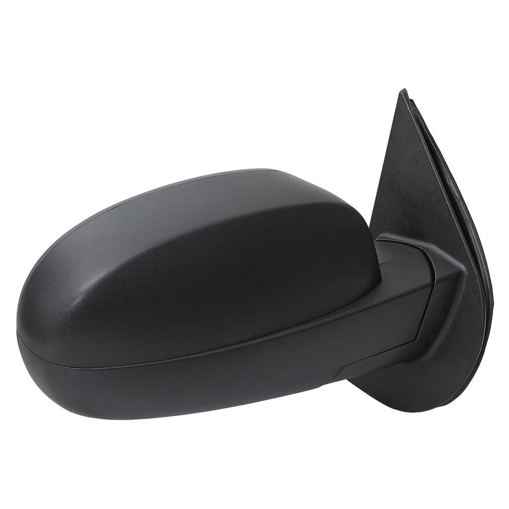 2007-2013 Chevrolet Silverado GMC Sierra Black Power Adjustable, Auto-Fold & Heated Side Mirror w/ LED Puddle and Turn Signal Light - Passenger Side Only