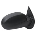 2007-2013 Chevrolet Silverado GMC Sierra Black Power Adjustable, Auto-Fold & Heated Side Mirror w/ LED Puddle and Turn Signal Light - Passenger Side Only