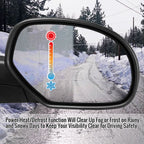 2007-2013 Chevrolet Silverado/GMC Sierra Matte Black Power Adjustable & Heated Side Mirror w/ LED Turn Arrow Signal & Puddle Light - Passenger Side Only