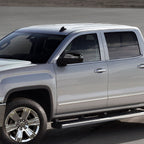 2014-2018 Chevrolet Silverado/GMC Sierra Glossy Black Power Adjustable & Heated Side Mirror w/ LED Puddle Light - Driver Side Only