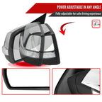 2014-2018 Chevrolet Silverado/GMC Sierra Chrome Power Adjustable, Auto-Fold, & Heated Side Mirror w/ LED Turn Signal & Puddle Light - Driver Side Only