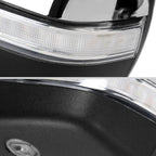 2014-2018 Chevrolet Silverado/GMC Sierra Chrome Power Adjustable, Auto-Fold, & Heated Side Mirror w/ LED Turn Signal & Puddle Light - Driver Side Only