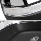 2014-2018 Chevrolet Silverado/GMC Sierra Chrome Power Adjustable, Auto-Fold, & Heated Side Mirror w/ LED Turn Signal & Puddle Light - Passenger Side Only