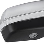 2014-2018 Chevrolet Silverado/GMC Sierra Power Adjustable, Heated, Manual Foldable Chrome Side Mirror w/ LED Turn Signal Lights - Passenger Side Only