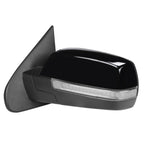 2014-2018 Chevrolet Silverado/GMC Sierra Manual Fold Power Adjustable Heated LED Turn Signal Glossy Black Side Mirror (Driver Side only)
