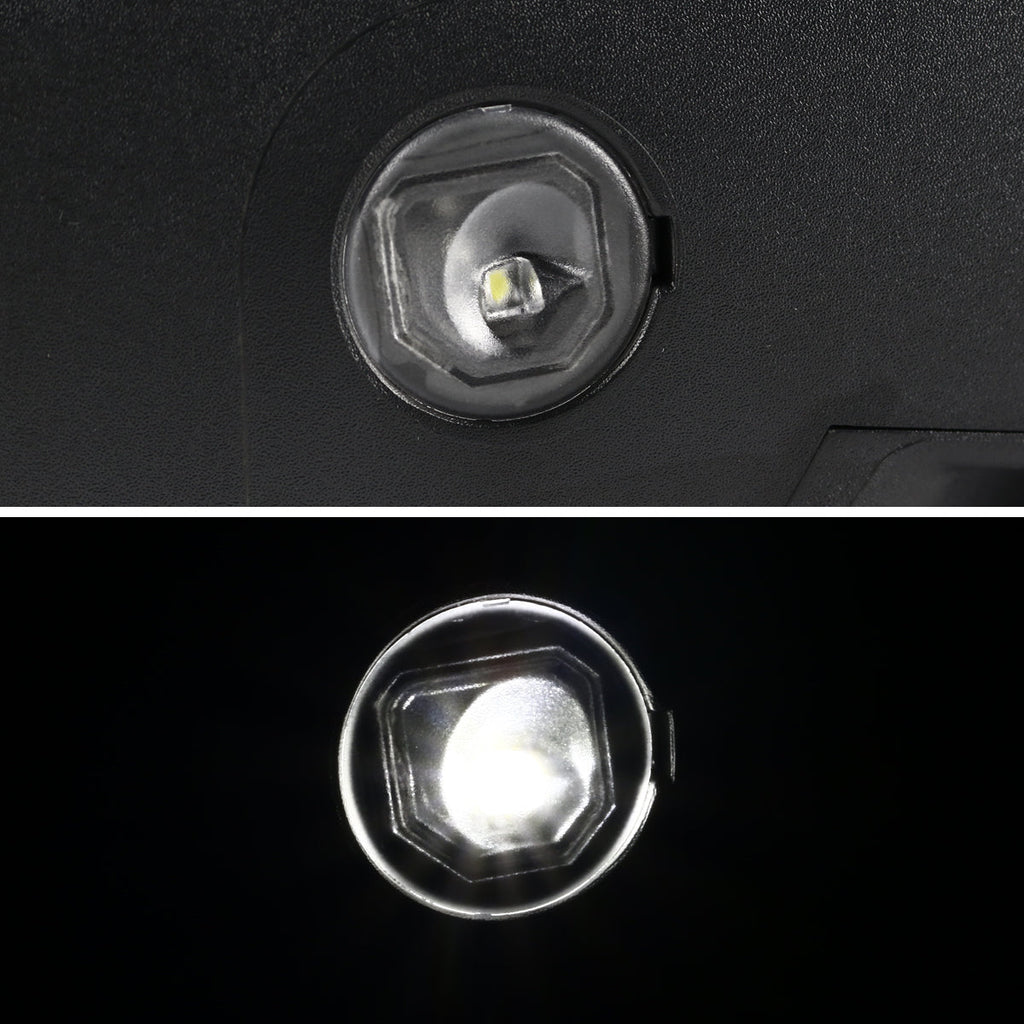 2014-2018 Chevrolet Silverado/GMC Sierra Manual Fold Power Adjustable Heated LED Turn Signal Glossy Black Side Mirror (Passenger Side only)