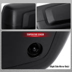 2019-2026 Chevrolet Silverado 1500 Black Power Adjustable, Manual Fold & Heated Side Mirror w/ t Temperature Sensor - Passenger Side Only