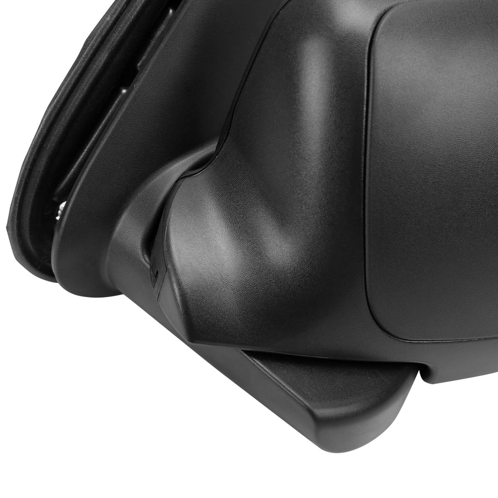 1999-2002 Chevrolet Silverado/Tahoe/Suburban GMC Sierra/Yukon Manually Adjustable Matte Black Side Mirrors