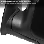1999-2002 Chevrolet Silverado/Tahoe/Suburban GMC Sierra/Yukon Black Manual Adjustable Side Mirror - Driver Side Only