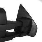 2004-2014 Ford F-150 Black Manual Adjustable & Extendable Telescopic Towing Mirrors