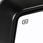 2004-2006 Ford F-150 Pickup Black Power Heated Towwing Mirrors with Amber LED Signal Lights