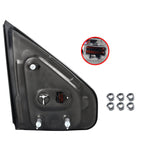 2004-2006 Ford F-150 Pickup Black Power Heated Towwing Mirrors with Amber LED Signal Lights